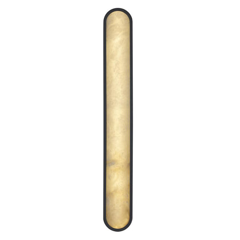 Trans Globe Minerva 36 Inch ALABASTER CIRCLR SCONCE AG in Antique Gold Finish Model: LED-22656 AG