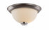 Trans Globe Mod Pod 1 Light 11.5 in. Flush Mount Ceiling Light in Brushed Nickel Finish Model: 70526-11 BN