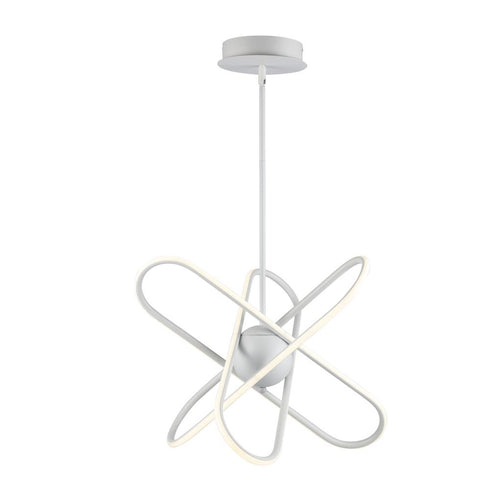 Trans Globe Nightingale 21 Inch LED PENDANT ATOM BURST MED in Black Finish Model: MDN-1586 BK