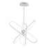 Trans Globe Nightingale 30 Inch LED PENDANT ATOM BURST LG in Black Finish Model: MDN-1587 BK