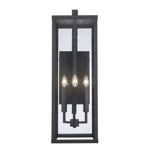 Trans Globe Oxford Outdoor Wall Lights Black Model: 40759 BK