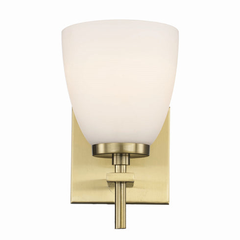 Trans Globe Oxnard 1 Light Reversible Indoor Armed Sconce Model: 22291 BN