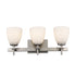 Trans Globe Oxnard 3 Light Reversible Shaded Vanity Light Model: 22293 BK