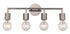 Trans Globe Placerville Bulb Style Industrial 4 Light Model: 22234 BK