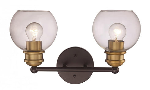 Trans Globe Polverini Two Tone 2 Light Indoor Armed Model: 22052 BK-AG