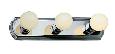 Trans Globe Racetrack Three Light Rubbed Oil Bronze Vanity Model: 3218 ROB