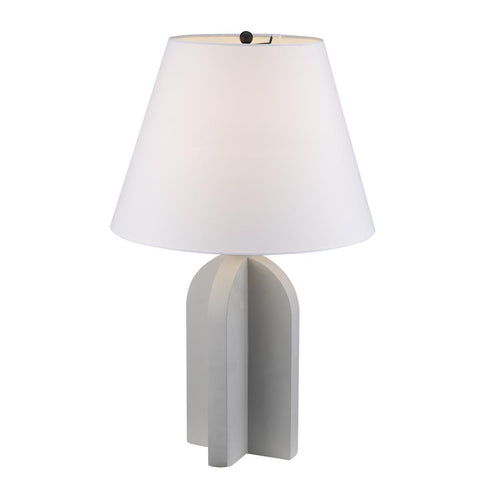 Trans Globe Reese 1 Light TABLE LAMP 13 Inch HALF ARCH C Model: RTL-9143