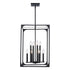 Trans Globe Ruby Ridge Rudy Ridge 8 Light Caged Pendant in Antique Gold Finish Model: 11717 AG