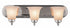 Trans Globe Rusty Collection 3 Light Glass Bell Shades Model: 3503 ROB