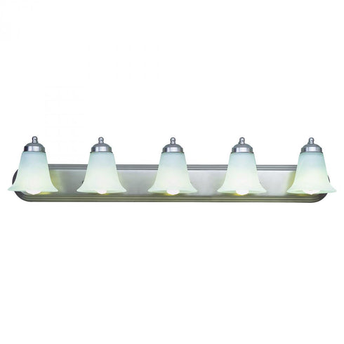 Trans Globe Rusty Collection 5 Light Glass Bell Shades Model: 3505 ROB