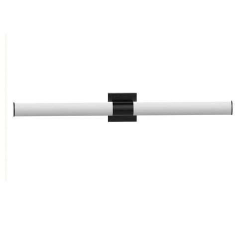 Trans Globe Saavy LED LINEAR VANITY 36 Inch CYLINDER in Black Finish Model: LED-22436 BK