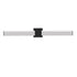 Trans Globe Saavy LED LINEAR VANITY 36 Inch SQUARE B in Black Finish Model: LED-22446 BK