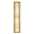 Trans Globe Sahara 22' ALABASTER SQUARE SCONCE AG in Antique Gold Finish Model: LED-22642 AG