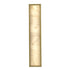 Trans Globe Sahara 24' ALABASTER SQUARE SCONCE AG in Antique Gold Finish Model: LED-22644 AG
