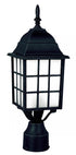 Trans Globe San Gabriel 18.5 Inch Postmount Lantern Model: 4421 BC