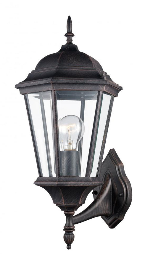 Trans Globe San Rafael 1 Light LRG UP WALL BRACKET in Black Finish Model: 4250 BK