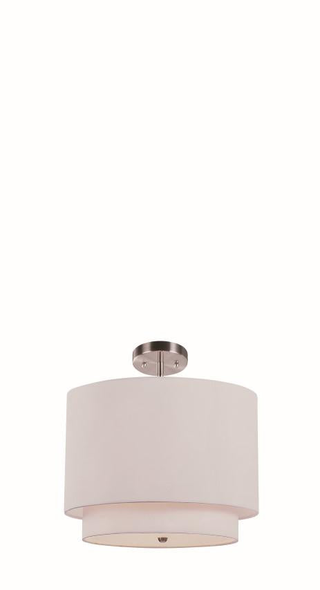 Trans Globe Schiffer 3 Light PENDANT 15 Inch Inch DOUBLE SHADE in Black Finish Model: PND-801 BK