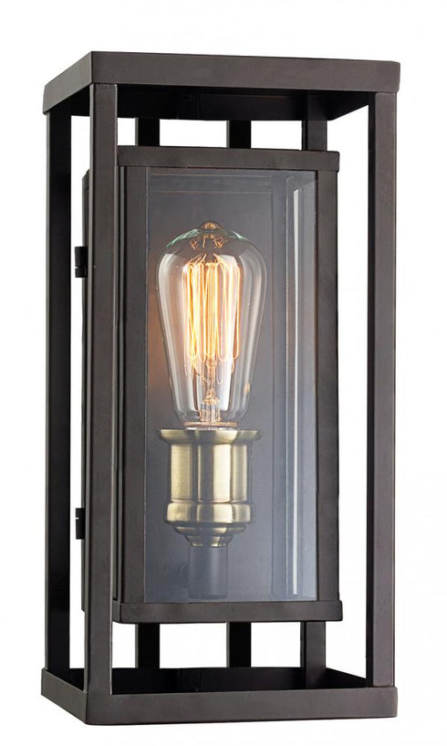 Trans Globe Showcase 6 Inch Wall Lantern. Model: 50222 BK