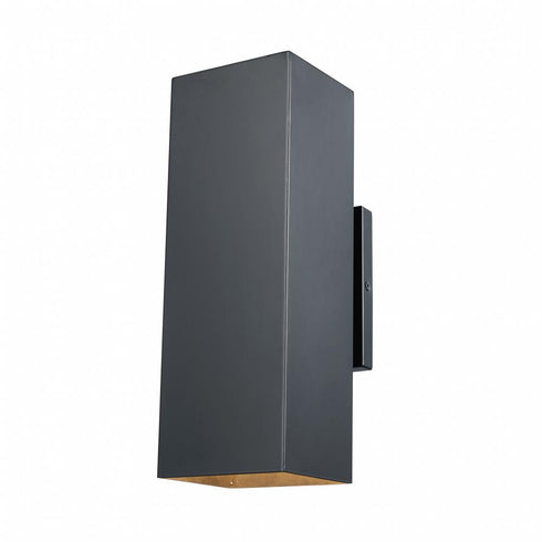 Trans Globe Sidewell 1 Light Flush Metal Rectangular Outdoor Wall Model: 51341 MB