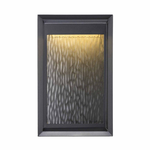 Trans Globe Steelwater Outdoor LED Wall Sconce Model: 51371 BK