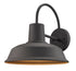 Trans Globe Tacoma 1 Light Outdoor Metal Disc Shade Model: 50330 BK