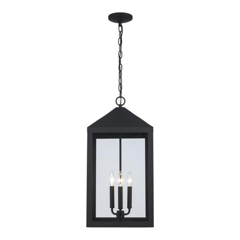 Trans Globe Tempest Outdoor Hanging Lights in Black Model: 51538 BK