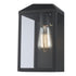 Trans Globe Tempest Outdoor Wall Lights in Black Model: 51530 BK