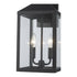 Trans Globe Tempest Outdoor Wall Lights in Black Model: 51531 BK