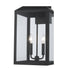Trans Globe Tempest Outdoor Wall Lights in Black Model: 51532 BK