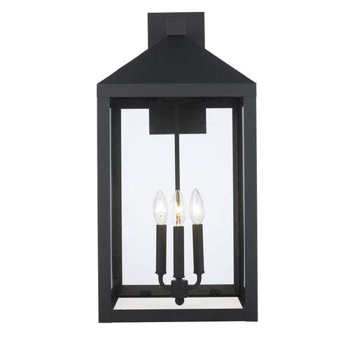 Trans Globe Tempest Outdoor Wall Lights in Black Model: 51533 BK