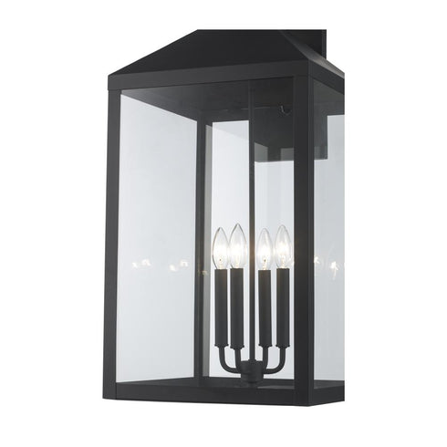 Trans Globe Tempest Outdoor Wall Lights in Black Model: 51534 BK