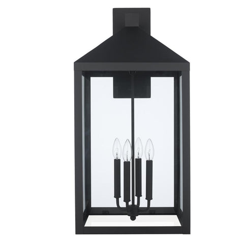 Trans Globe Tempest Outdoor Wall Lights in Black Model: 51534 BK