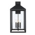 Trans Globe Tempest Outdoor Wall Lights in Black Model: 51534 BK