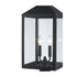 Trans Globe Tempest Post Lantern in Black Model: 51535 BK