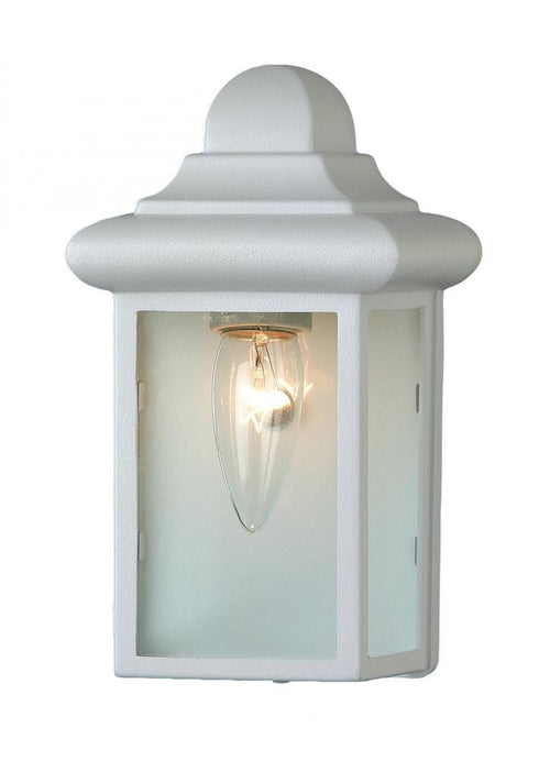 Trans Globe Vista 1 Light WALL POCKET OUTD MINI CLEA in Black Finish Model: 44835 BK
