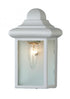 Trans Globe Vista 1 Light WALL POCKET OUTD MINI CLEA in Black Finish Model: 44835 BK
