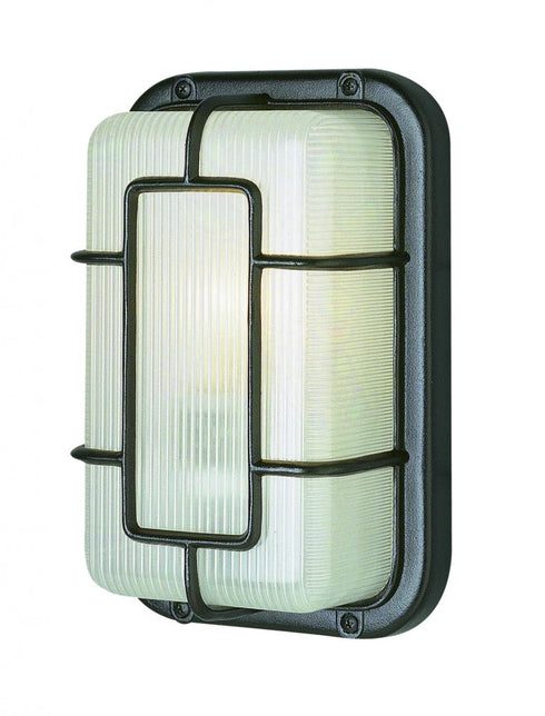 Trans Globe Walker 1 Light Metal And Acrylic Bulkhead Model: 41101 BK