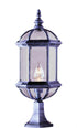 Trans Globe Wentworth 1 Light Atrium Style Post Mount Model: 4182 BC