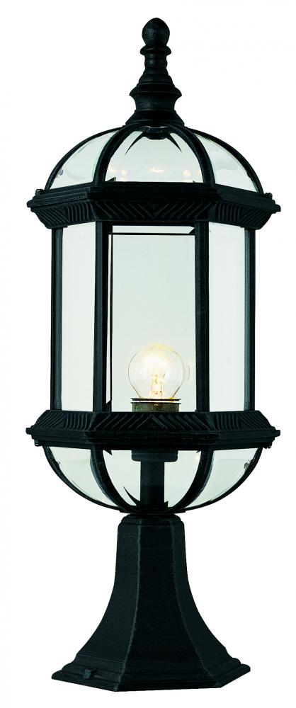 Trans Globe Wentworth 1 Light Atrium Style Post Mount Model: 4182 BC