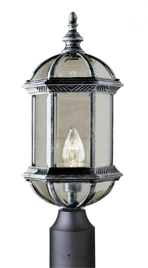 Trans Globe Wentworth 1 Light Atrium Style Post Mount Model: 4186 WH