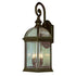Trans Globe Wentworth Atrium Style Armed Outdoor Wall Model: 44182 BK