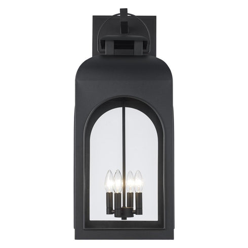 Trans Globe Wintergreen Outdoor Wall Lights in Black Model: 51285 BK