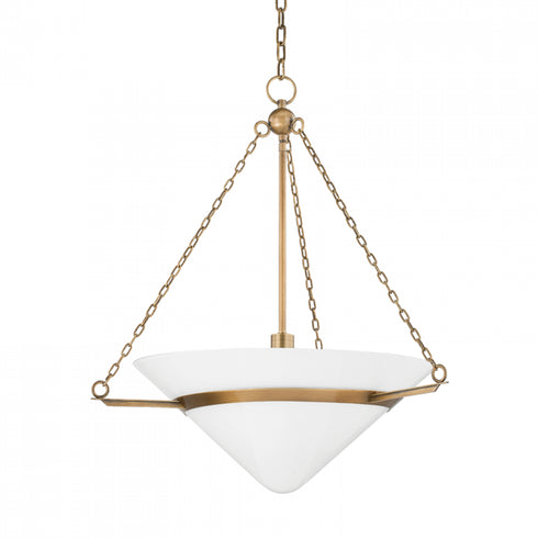 Troy 1 Light Large Pendant Model: F8327-PBR