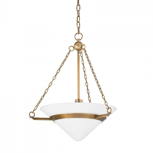 Troy 1 Light Small Pendant Model: F8320-PBR