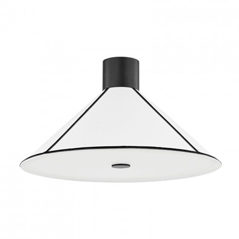 Troy 2 Light Semi Flush Model: C8725-SBK