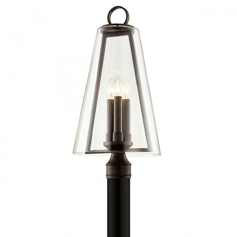 Troy Adamson Post in French Iron Finish Model: P7405-FRN