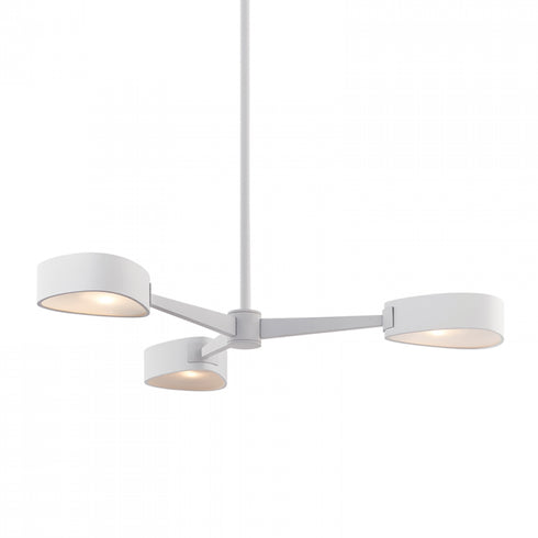Troy Allisio 3 Light Chandelier Model: F7343-TWH