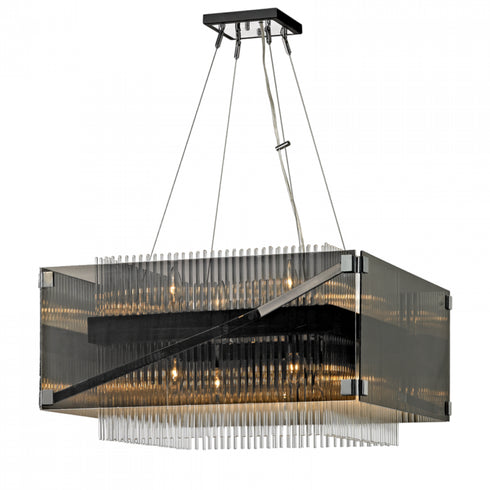 Troy Apollo 8 Light Chandelier Model: F5906-BRZ/PC