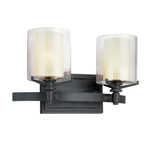 Troy Arcadia Bath and Vanity in Textured Iron Finish Model: B1712-TRN