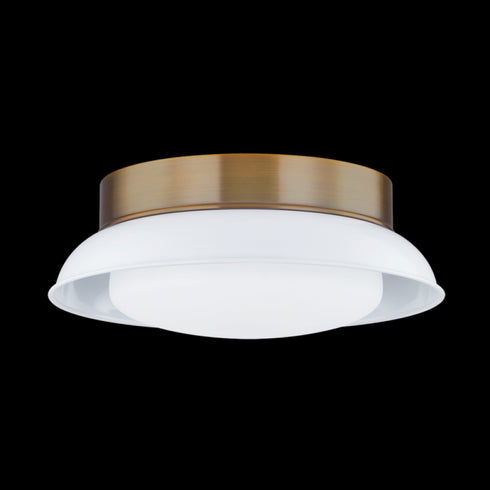 Troy Arnie 2 Light Flush Mount Model: C2014-PBR/GBK